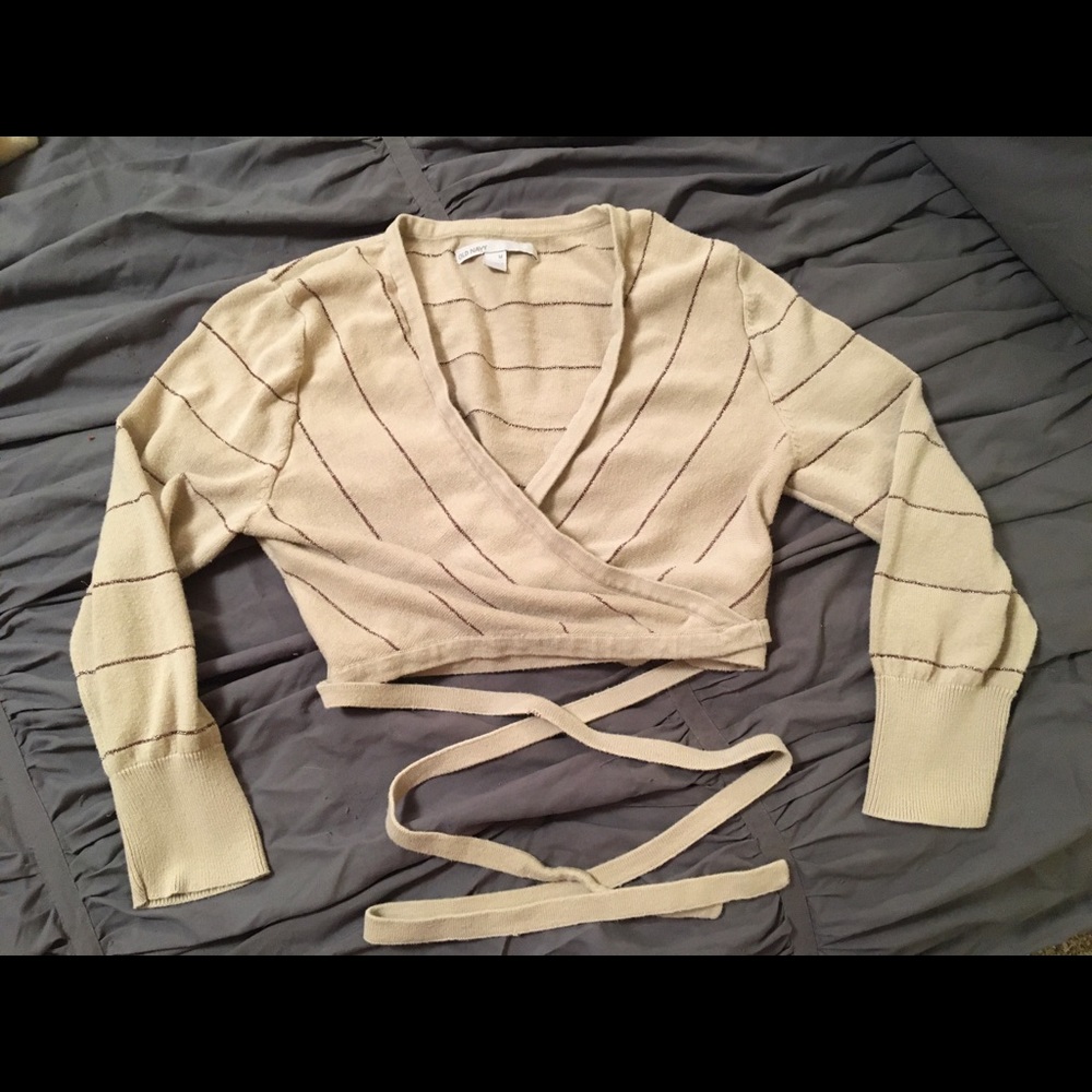 Old Navy Wrap Style Sweater